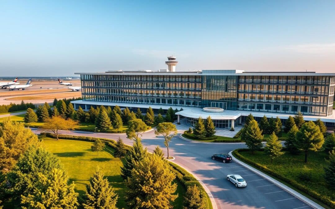 hotel przy lotnisku Ławica